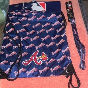 Braves string bookbag bundle new